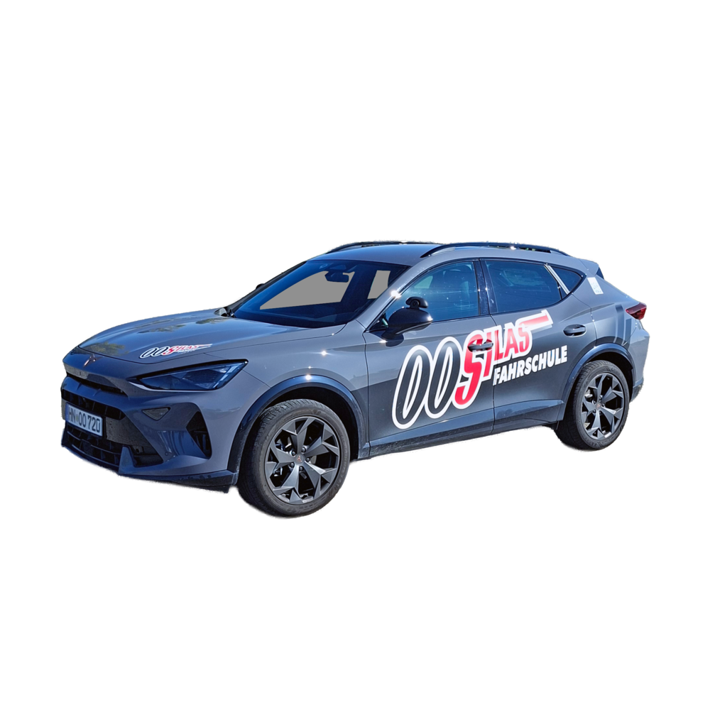 Fahrschulwagen der Fahrschule Silas: ein Cupra Formentor