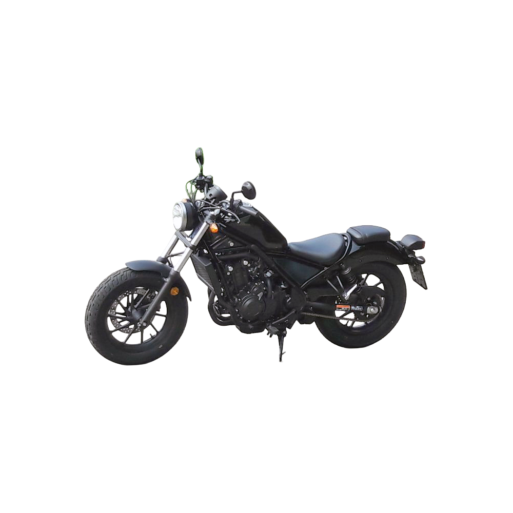 Schwarze Honda der Klasse A2