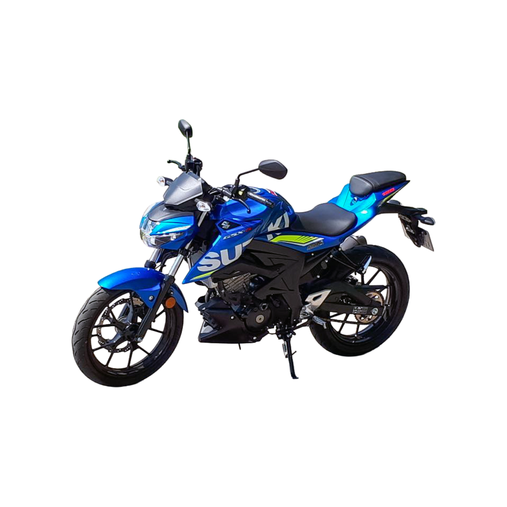 Blaue Suzuki der Klasse A1